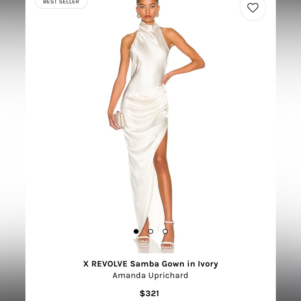 Samba Gown in Ivory x REVOLVE